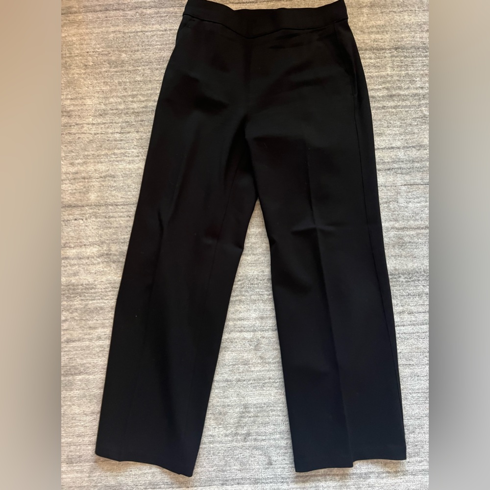 Spanx Best Seller The Perfect Pant, Wide Leg black size large